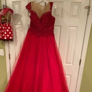Red prom/ pageant dress!